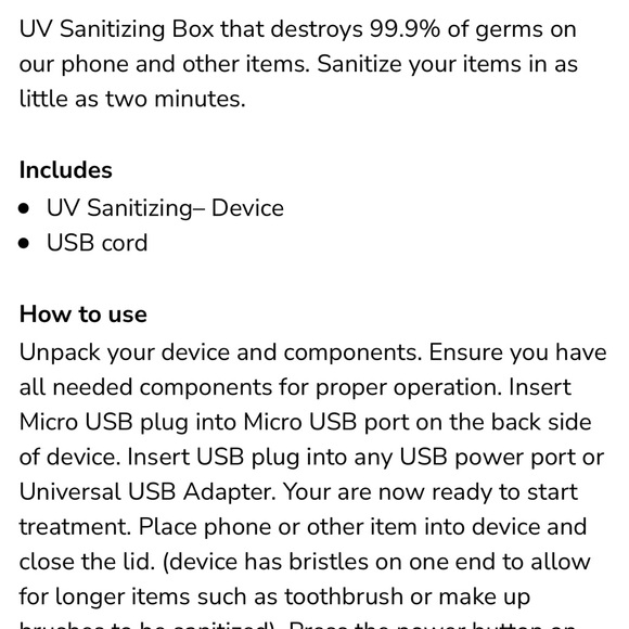 Tec Candy UV Sanitizer - Picture 4 of 4